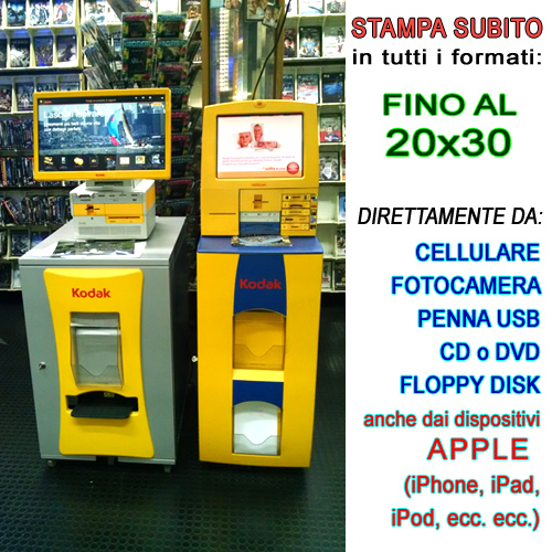 NUOVO KODAK KIOSK